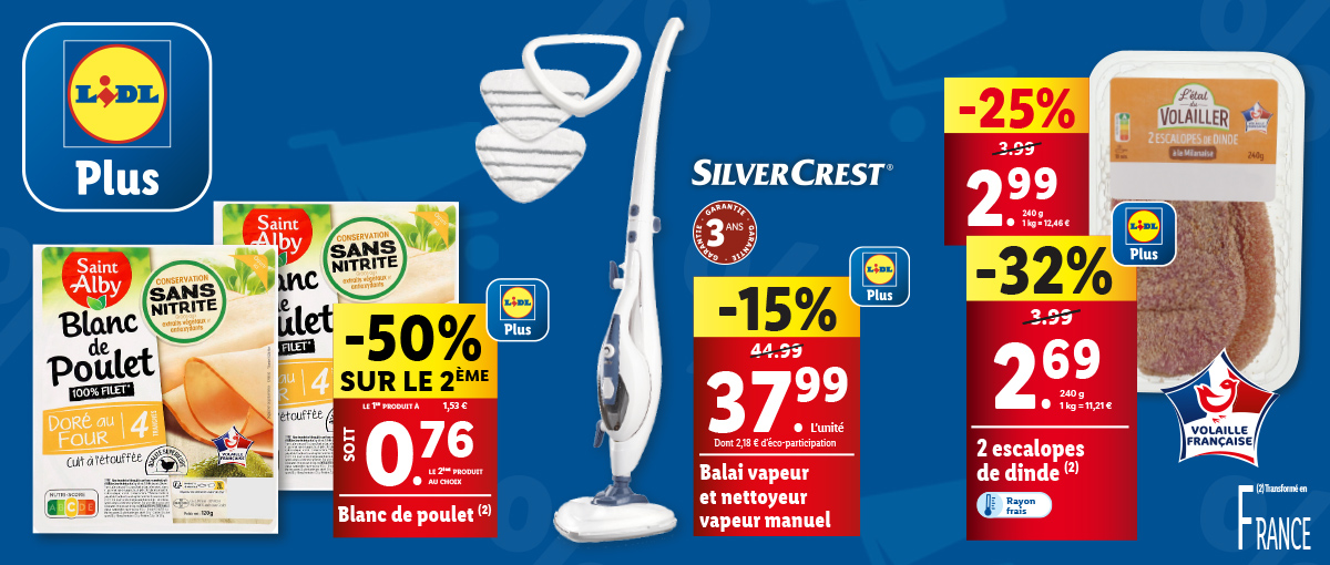 Produit disponible dans votre supermarché Lidl