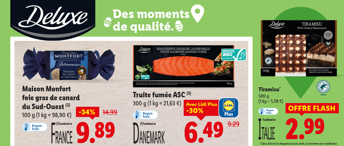 Produit disponible dans votre supermarché Lidl