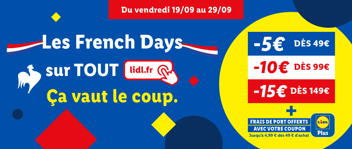 Les French Days chez Lidl
