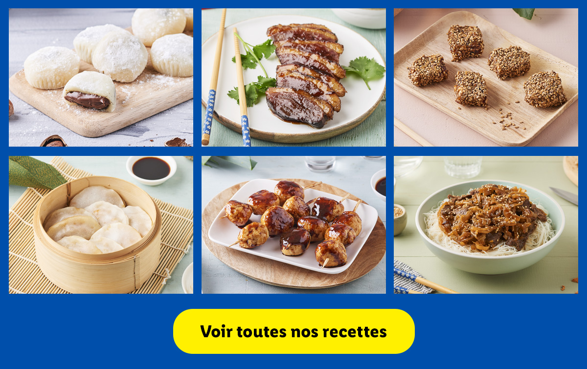 Trouvez l'inspiration avec toutes nos délicieuses recettes réalisées avec des produits Lidl