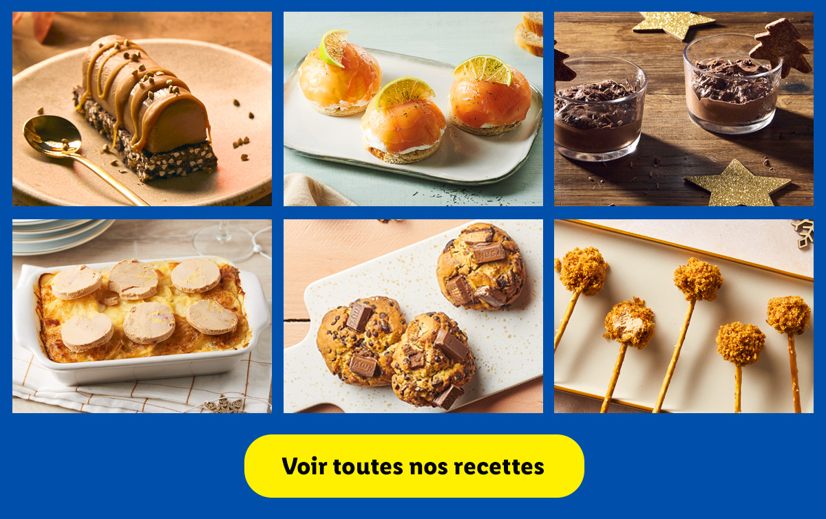 Trouvez l'inspiration avec toutes nos délicieuses recettes réalisées avec des produits Lidl