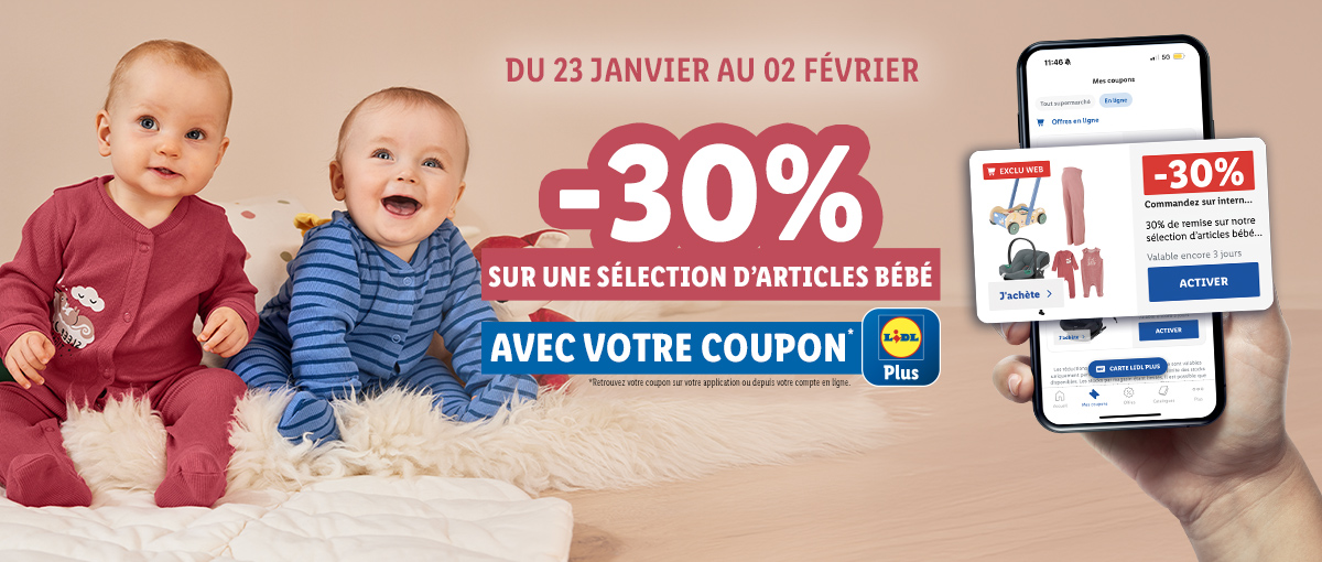 Produit disponible sur le site Lidl.fr