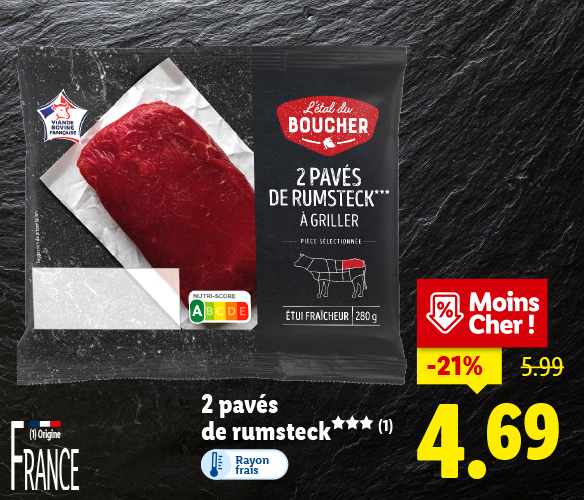 Produit disponible dans votre supermarché Lidl