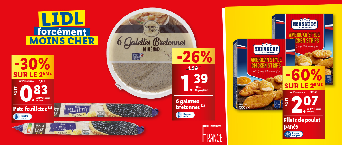 Produit disponible dans votre supermarché Lidl