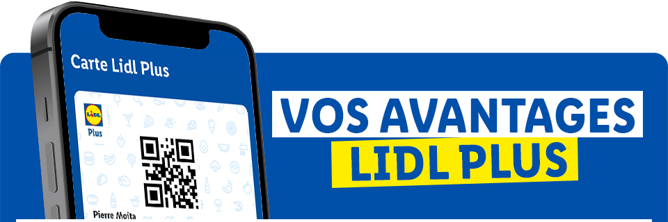 Vos avantages Lidl Plus