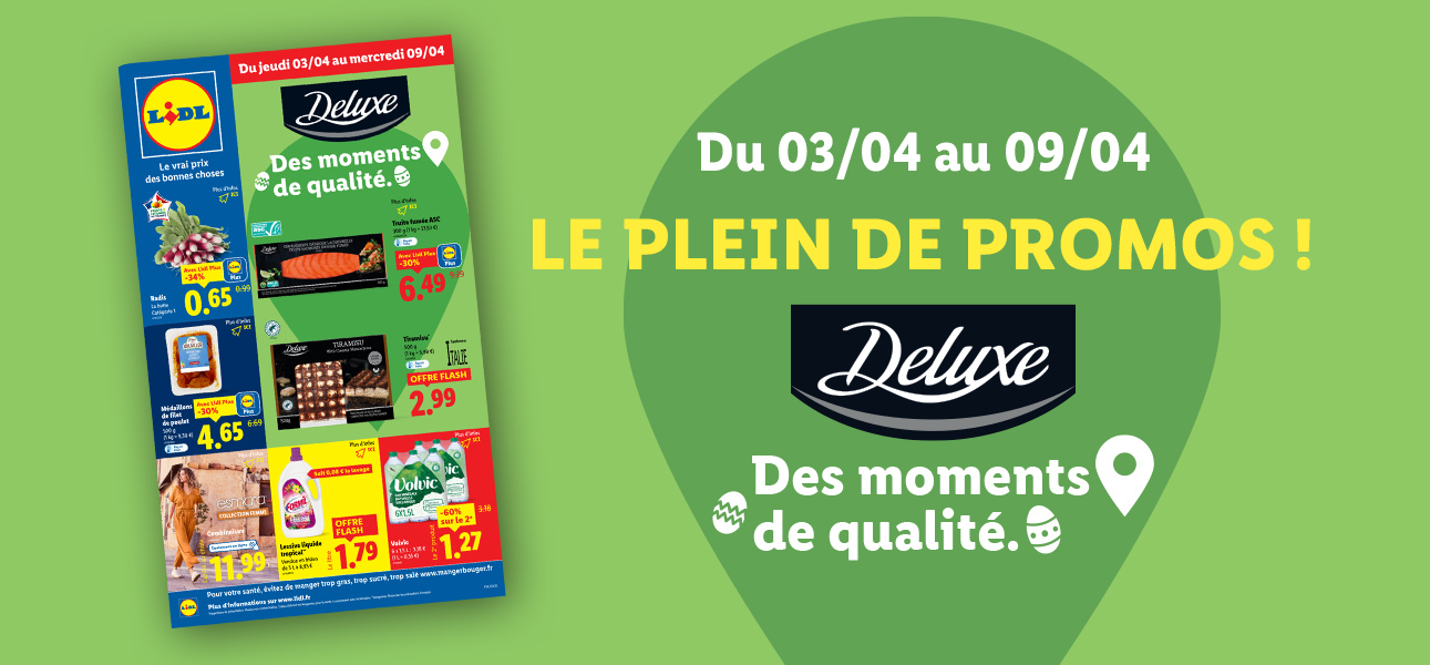Découvrez toutes les promos de la semaine