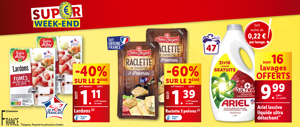 Produit disponible dans votre supermarché Lidl