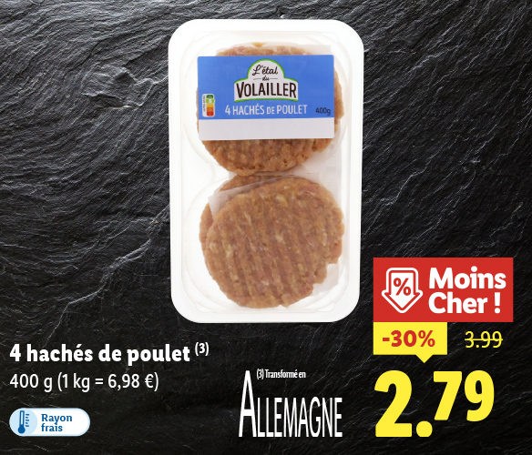 Produit disponible dans votre supermarché Lidl