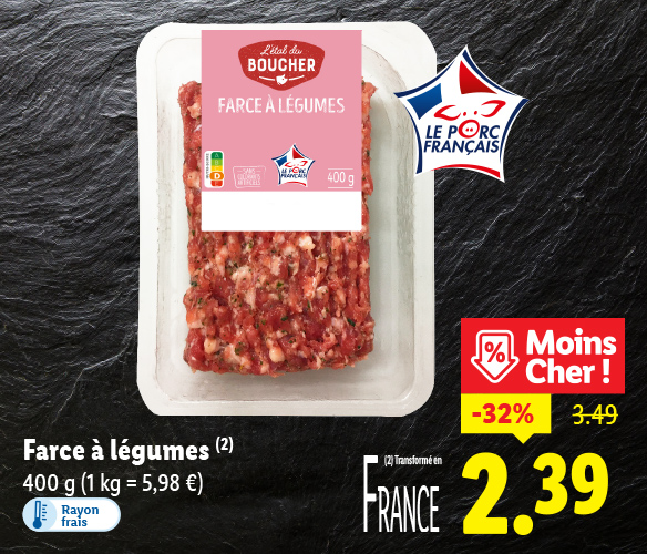 Produit disponible dans votre supermarché Lidl