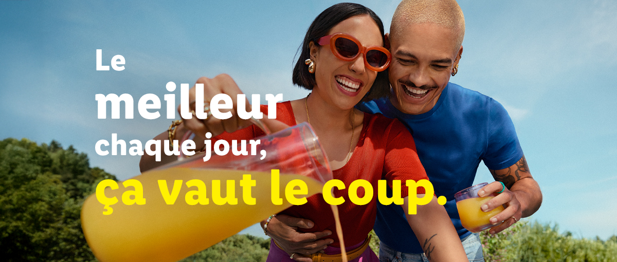 Lidl, ça vaut le coup. Découvrez la nouvelle image de Lidl