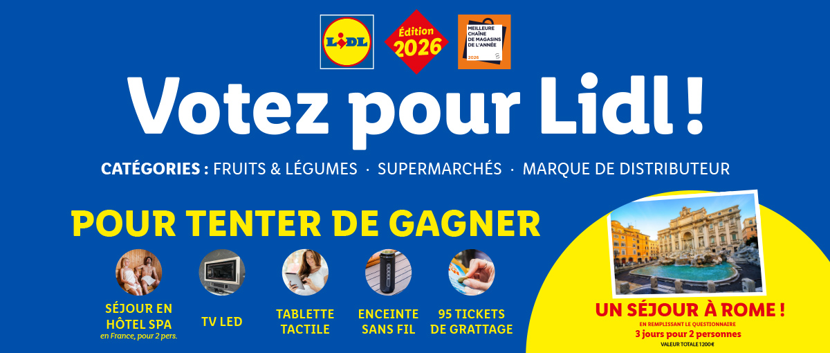 Meilleure chaîne de magasins de l'année