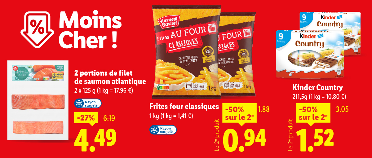 Lidl forcément moins cher !
