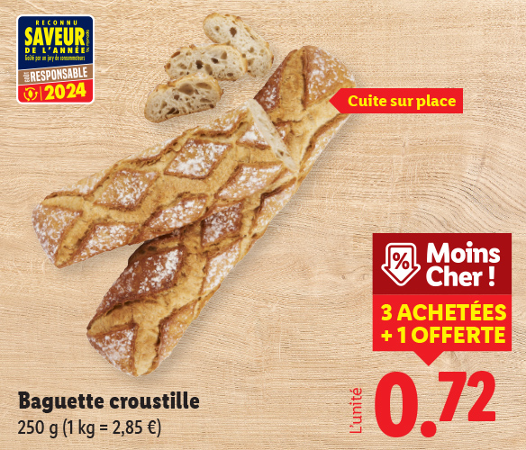 Produit disponible dans votre supermarché Lidl