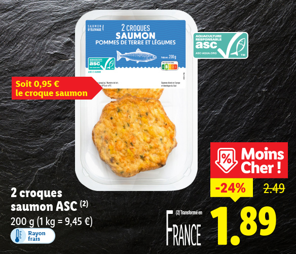 Produit disponible dans votre supermarché Lidl