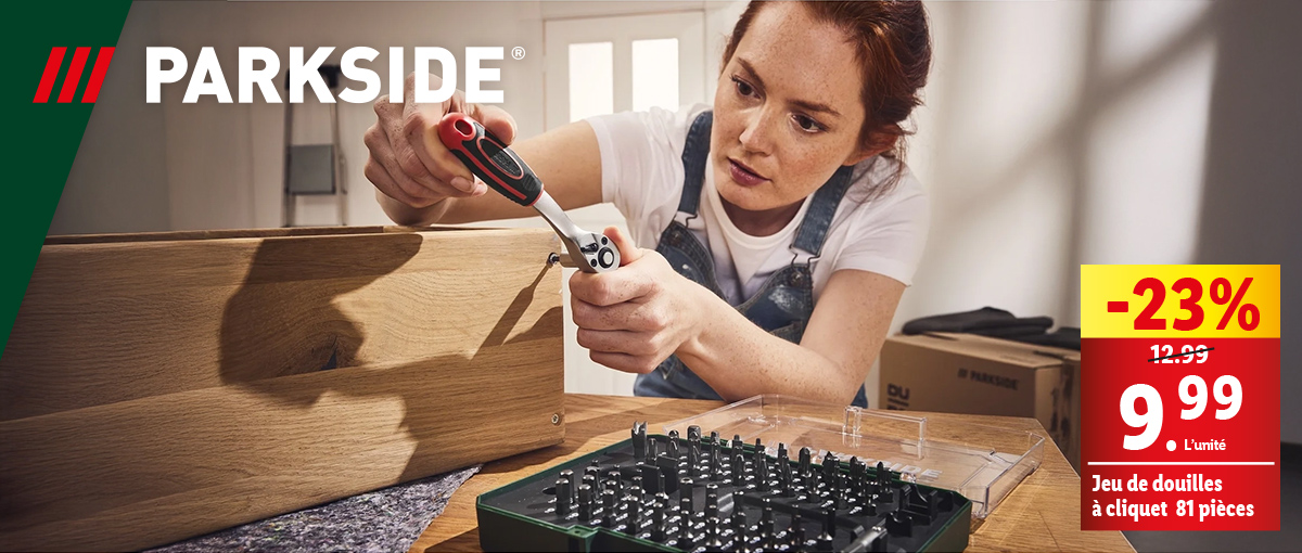 Produits disponibles sur le site Lidl.fr