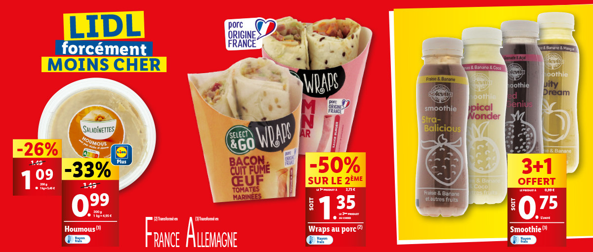 Lidl, forcément moins cher !