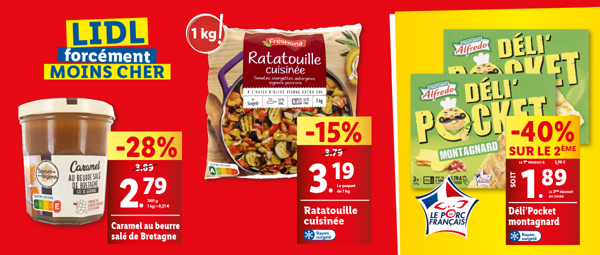 Produit disponible dans votre supermarché Lidl