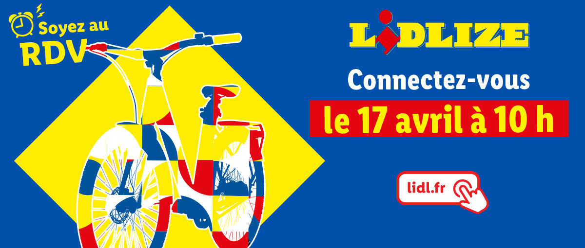 Connectez-vous le 17 avril à 10h pour l'opération Lidlize