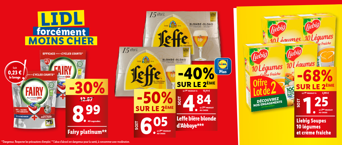 Lidl, forcément moins cher !