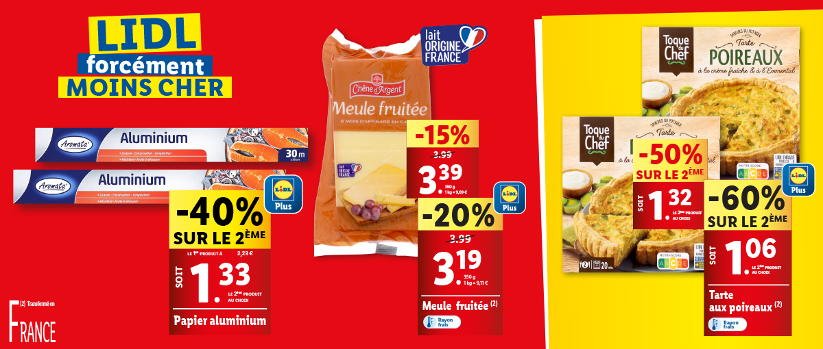 Produit disponible dans votre supermarché Lidl