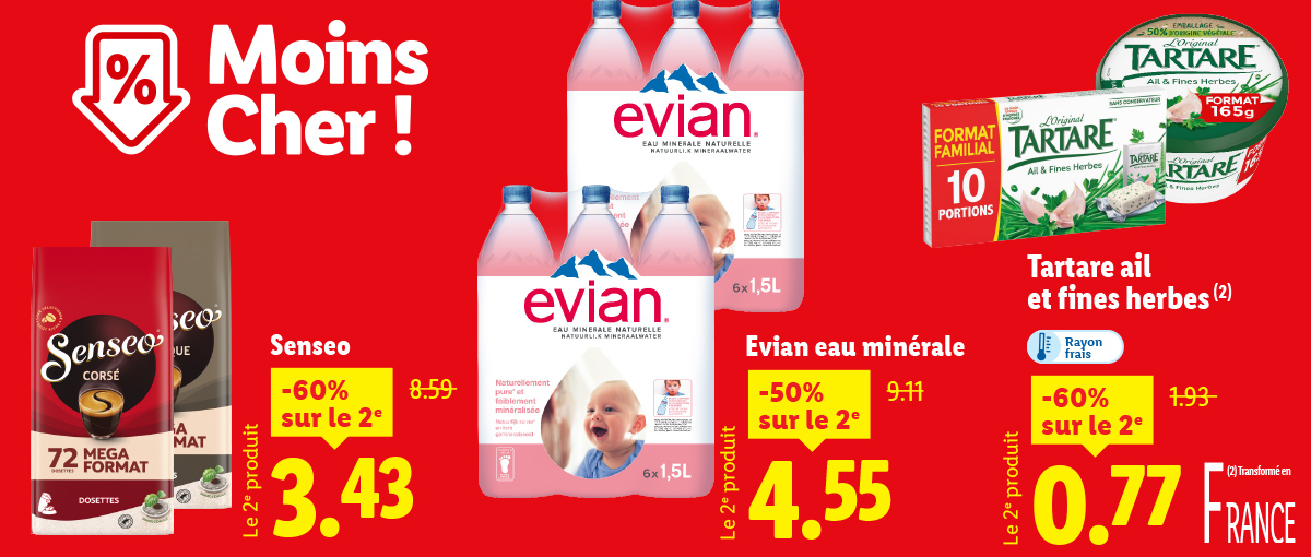Lidl forcément moins cher !