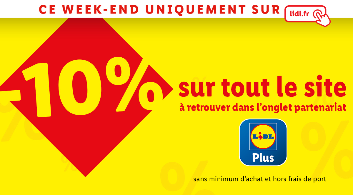 Produits disponibles sur le site Lidl.fr