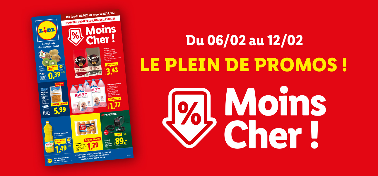 Toutes nos offres en supermarché !