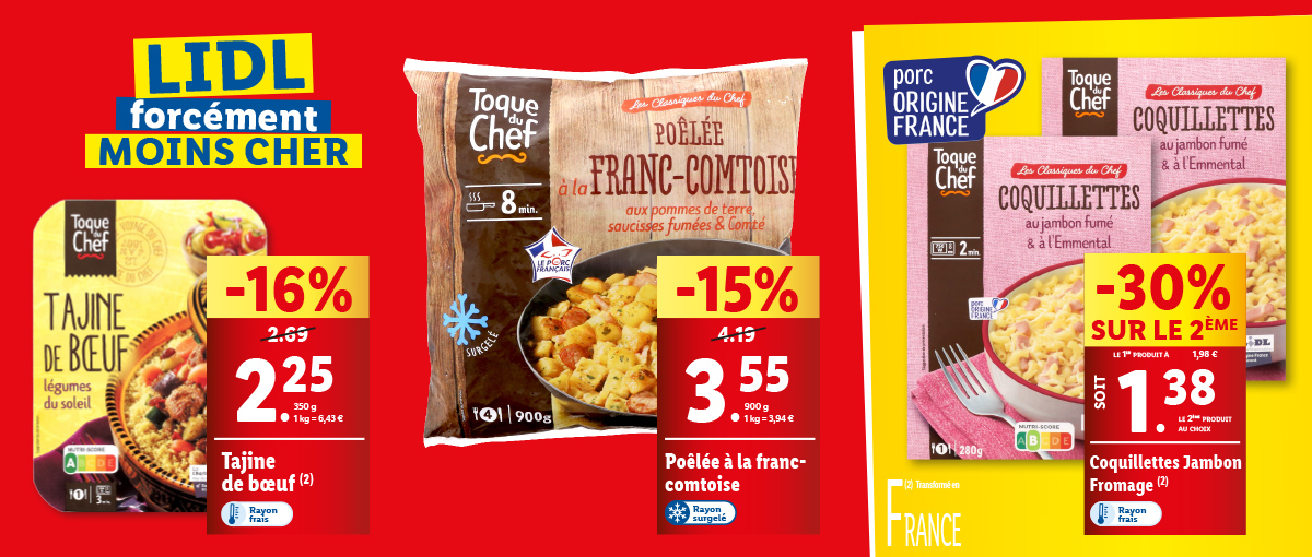 Produit disponible dans votre supermarché Lidl