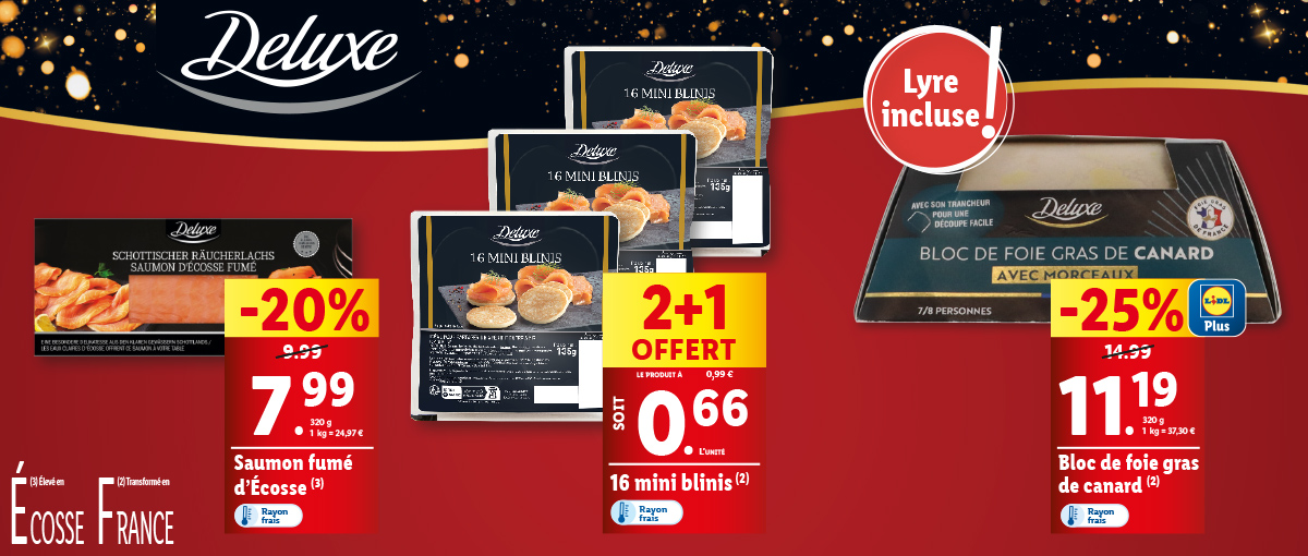 Produits disponibles dans votre supermarché Lidl