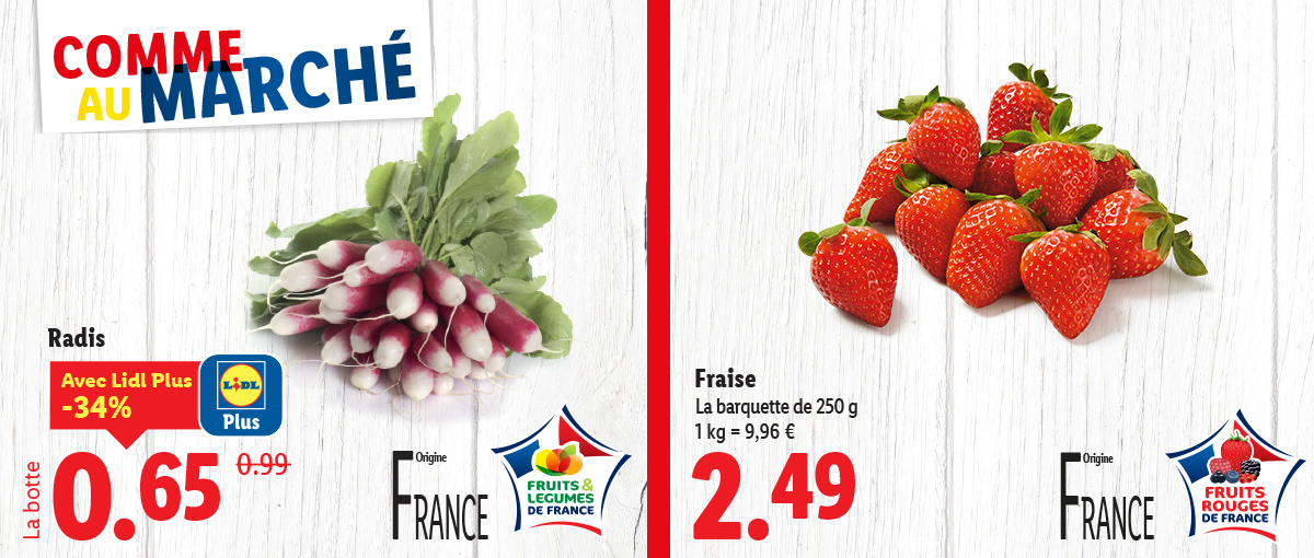 Les offres Moins cher de la semaine !