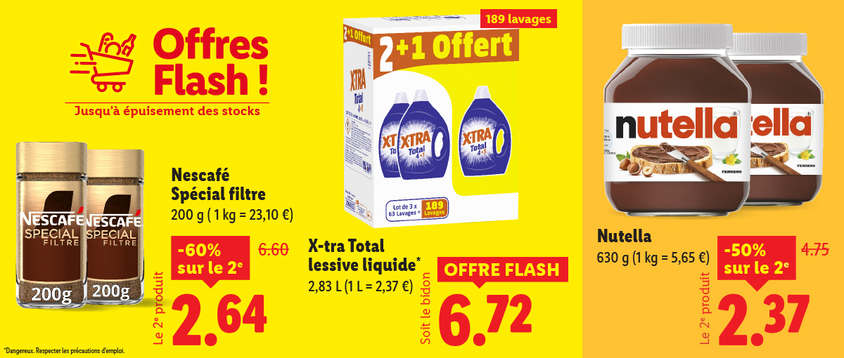 Offres Flash !