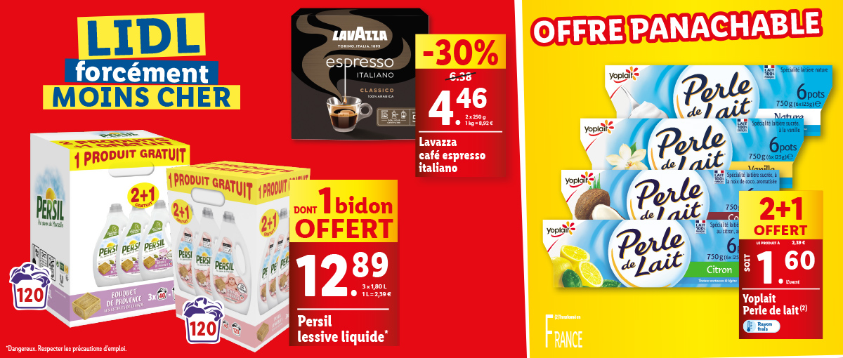 Les prix les moins chers à prix Lidl ! 