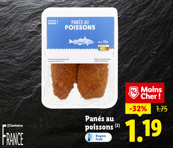 Produit disponible dans votre supermarché Lidl