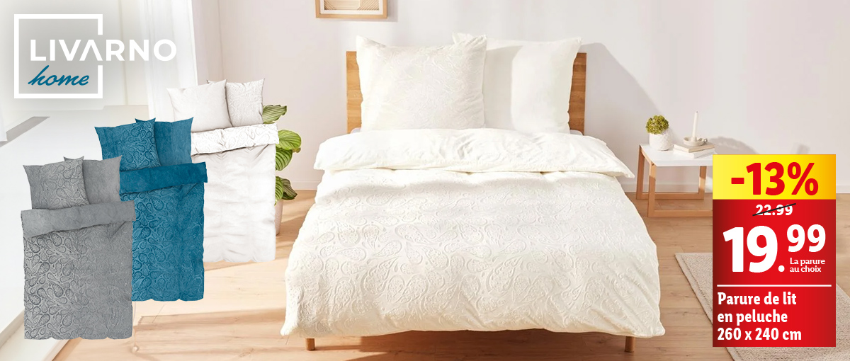 Produits disponibles sur le site Lidl.fr