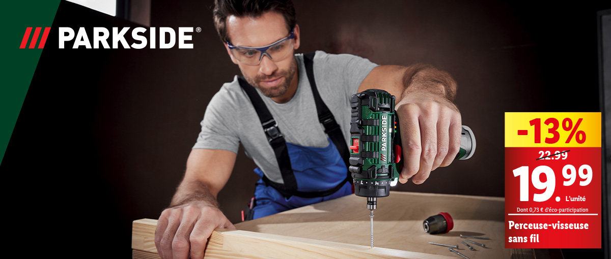 Produits disponibles sur le site Lidl.fr