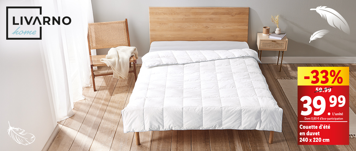 Produits disponibles sur le site Lidl.fr