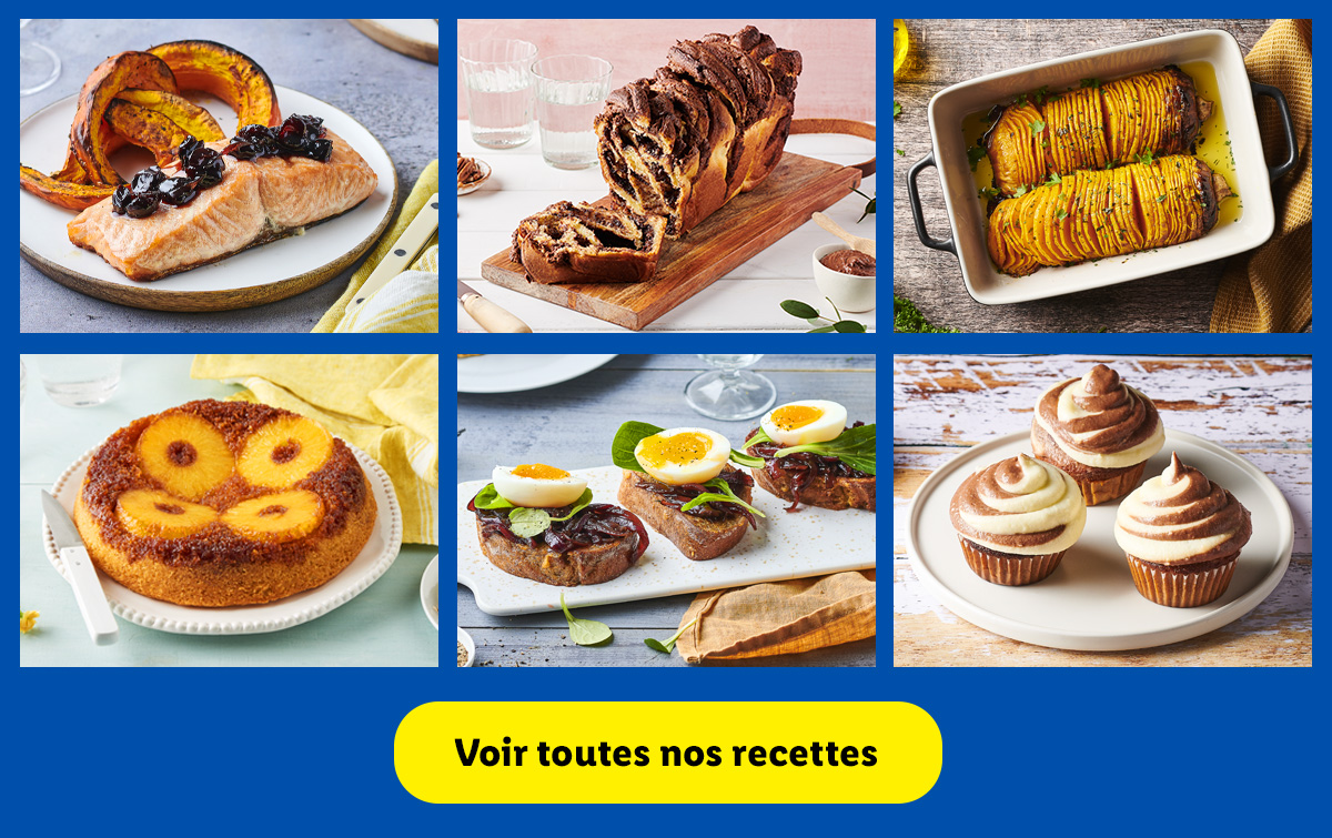 Cuisinez avec joie et inspirez-vous de nos plus belles recettes !